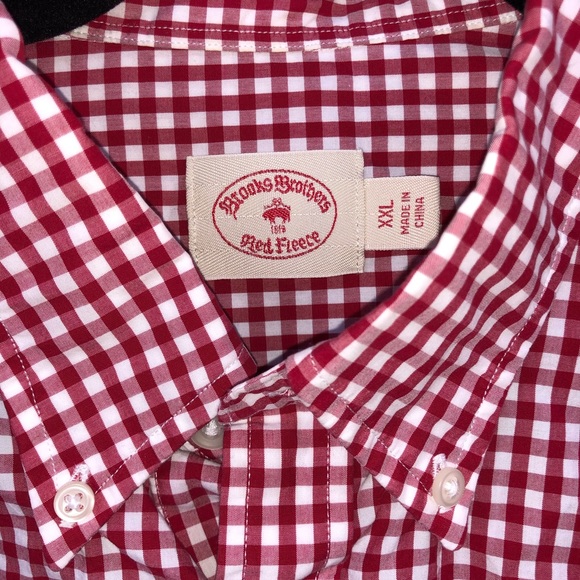 Brooks Brothers Red Fleece button down dress shirt - Picture 2 of 3
